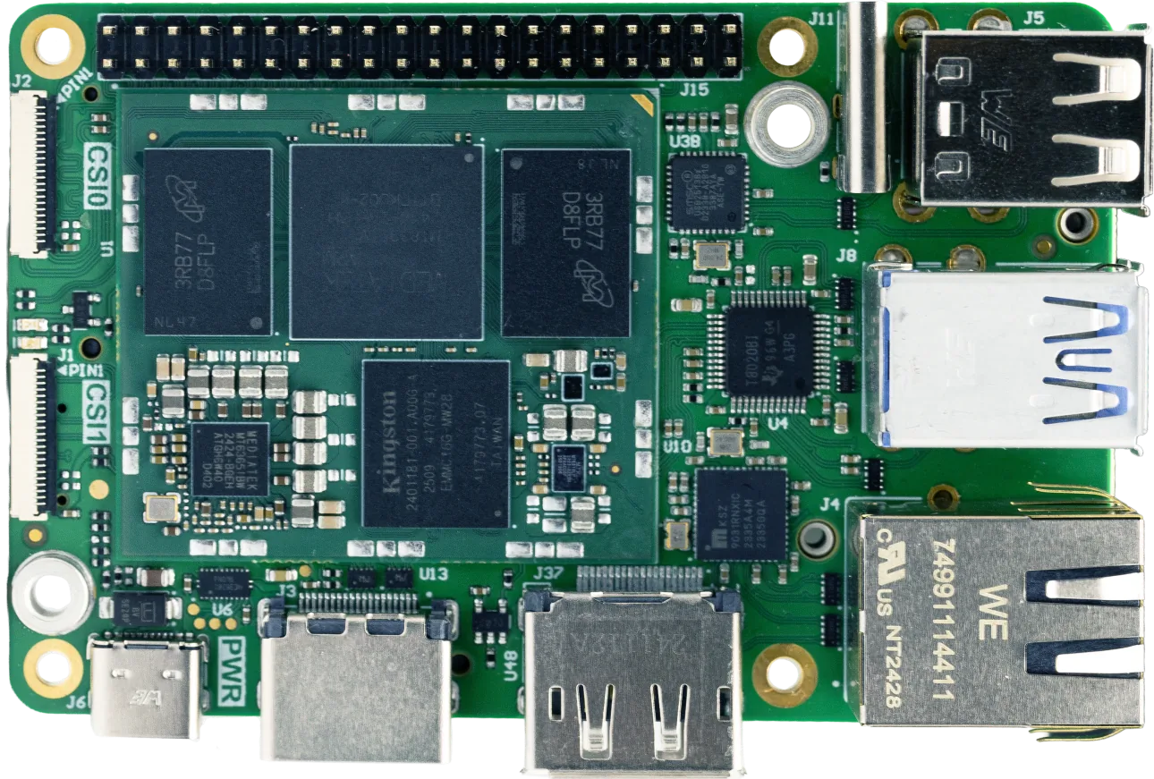 Grinn GenioBoard-510 front PCB view