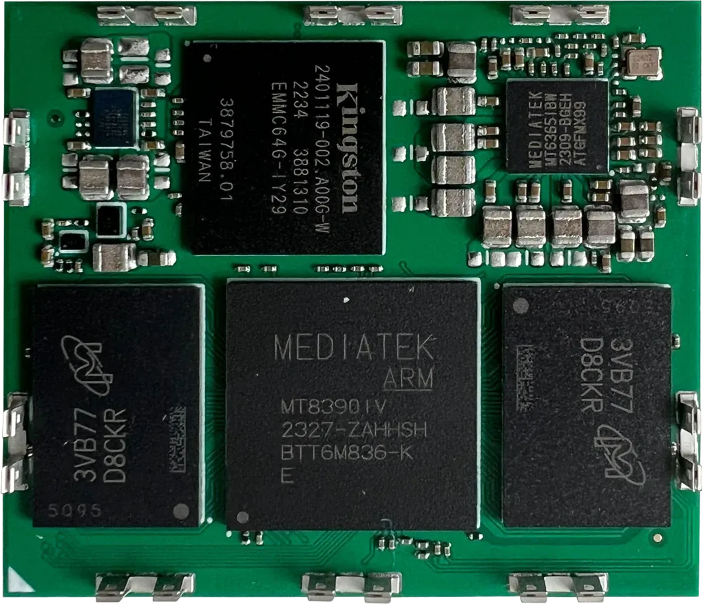 Grinn GenioSOM-510 front PCB view